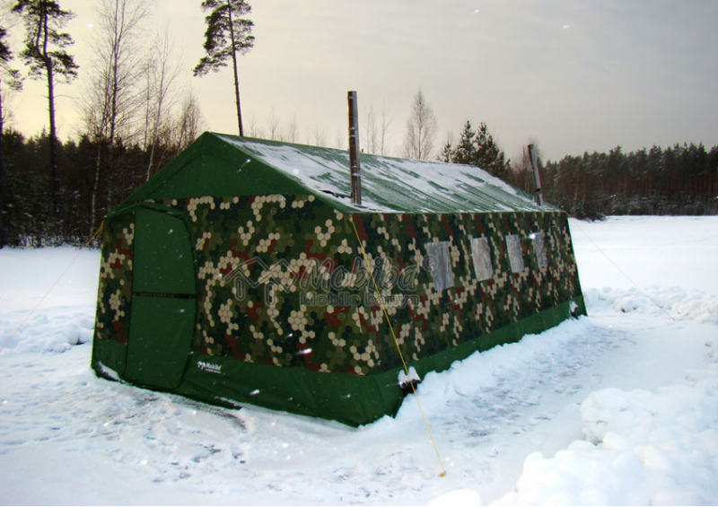 всепогодная армейская палатка «РОСНАР Р-63»